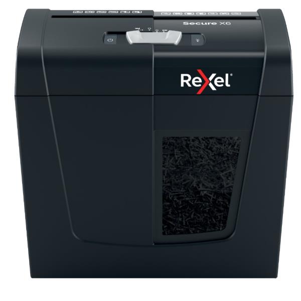 Rexel Secure X6 Negro